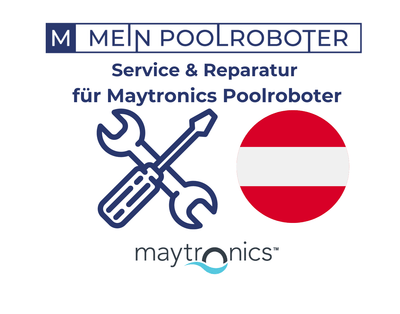 Serviceauftrag für Maytronics Poolroboter