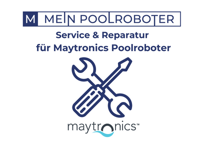 Serviceauftrag für Maytronics Poolroboter