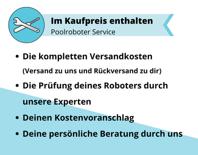 Serviceauftrag für Maytronics Poolroboter - mein-poolroboter.de