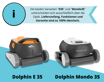 Poolroboter Maytronics Dolphin E35 Mondo 35 - mein-poolroboter