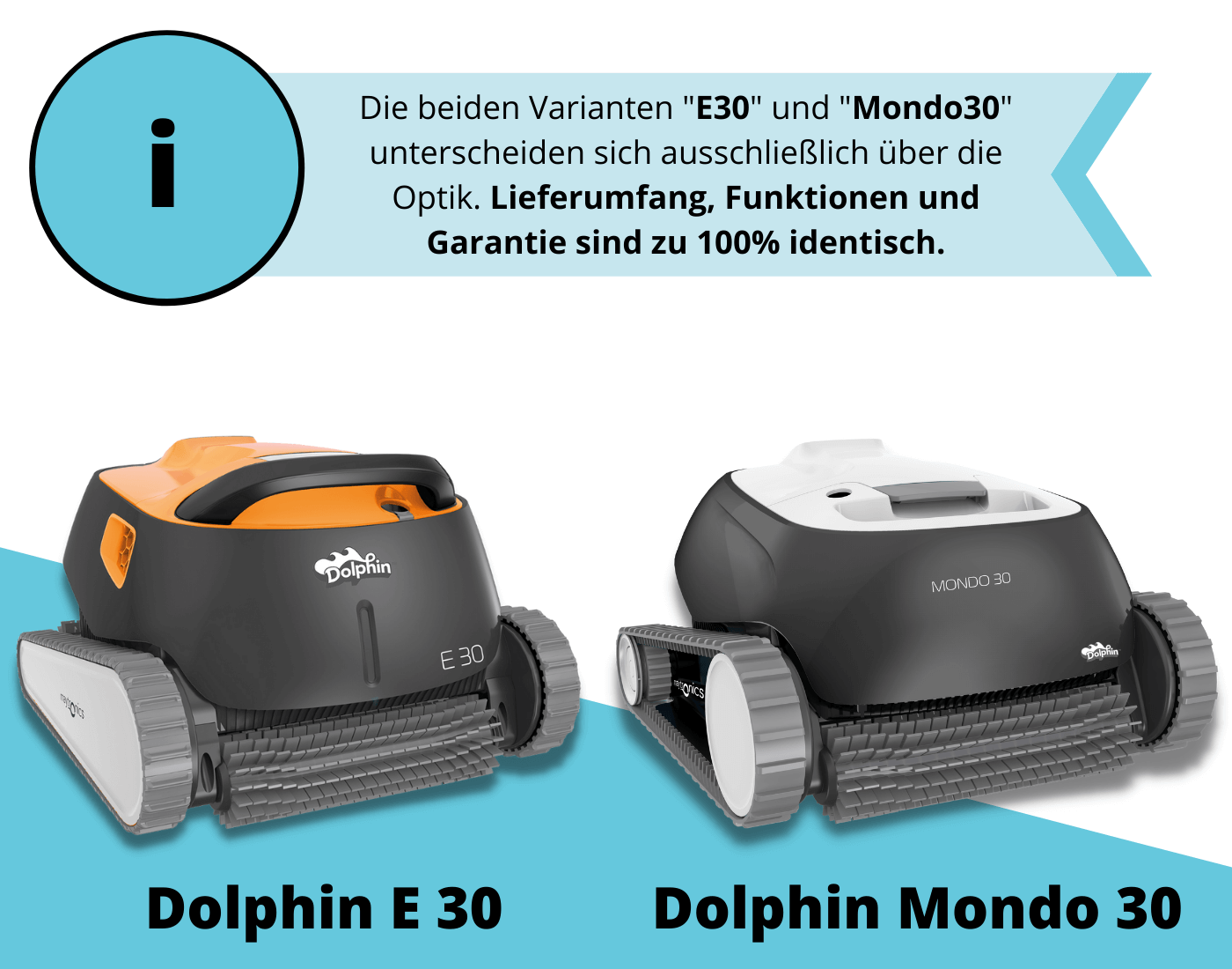 Poolroboter Maytronics Dolphin E30 Mondo 30 - mein-poolroboter